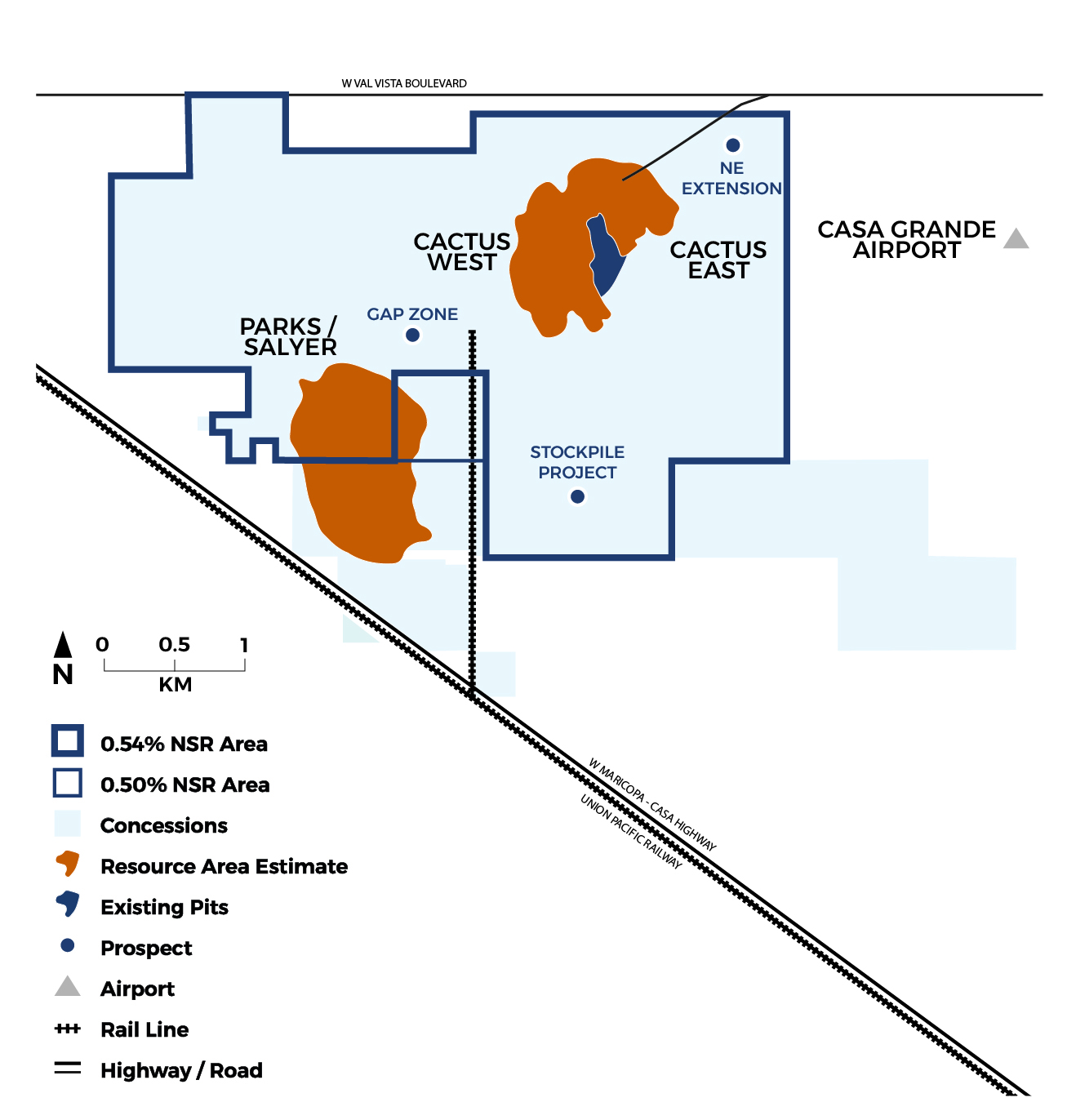 Map of the Cactus Project